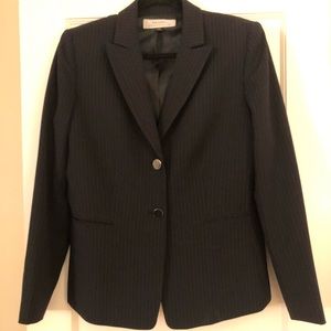 Black pinstripe Tahari Jacket/Blazer